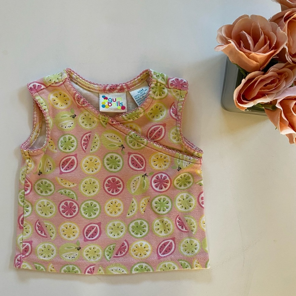 Gum Balls Infant Fruity Tank 12 mo
